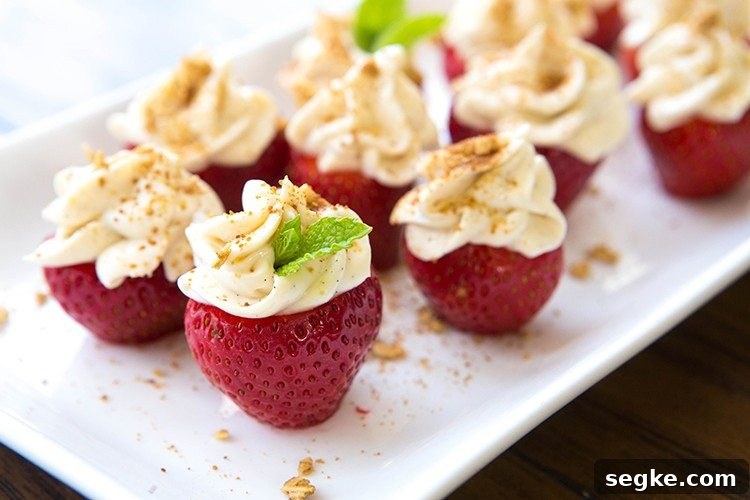 7 Desserts Under 100 Calories to Satisfy Your Sweet Tooth 2 Strawberry Banana Cheesecake Bites