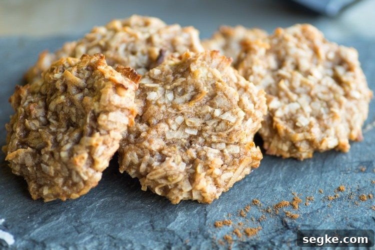 7 Desserts Under 100 Calories to Satisfy Your Sweet Tooth 4 Coconut Banana Paleo Cookies