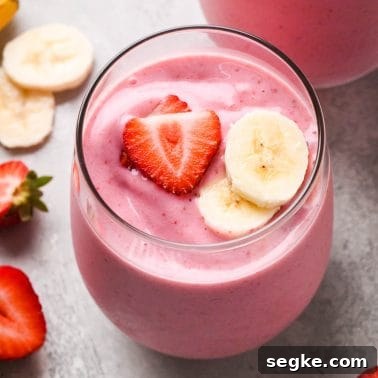 Strawberry Banana Smoothie