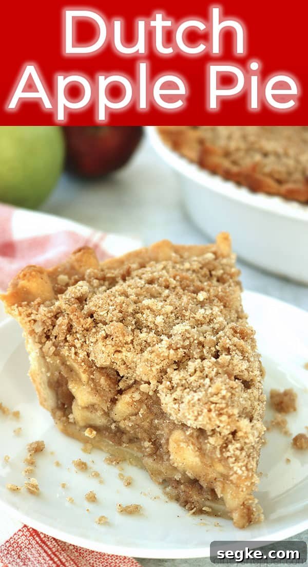 Dutch Apple Pie 