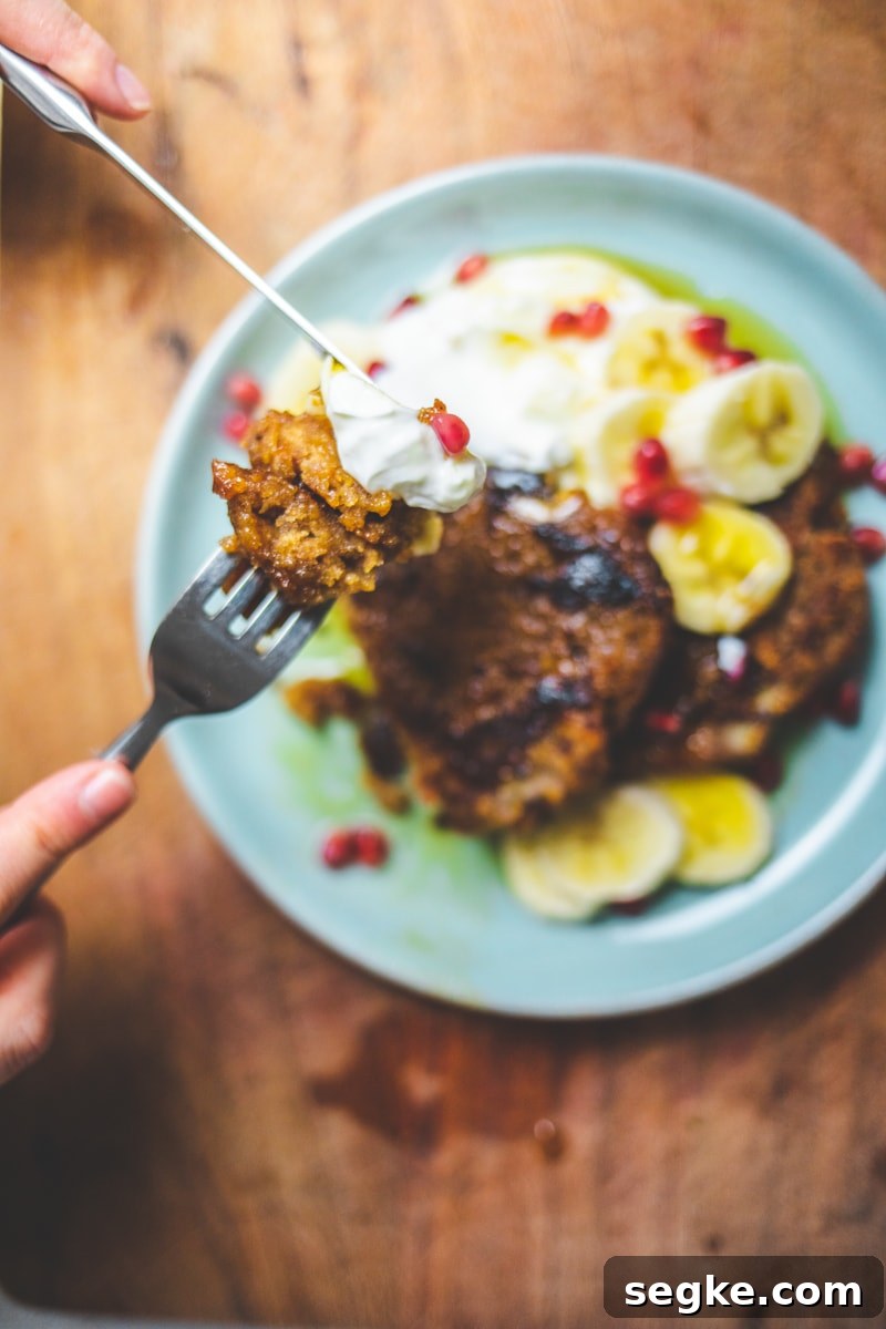 Banana Bread French Toast with Maple Syrup 4 Vegan Banana Bread French Toast with yoghurt - Georgie Eats