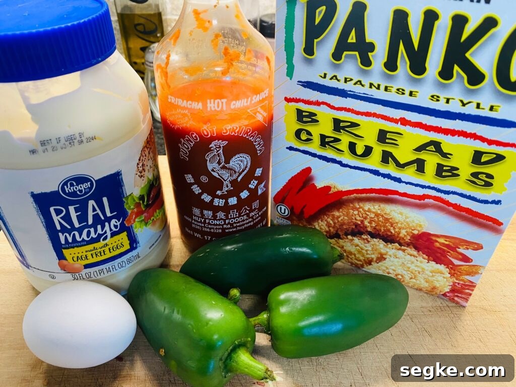 ingredients for the fries