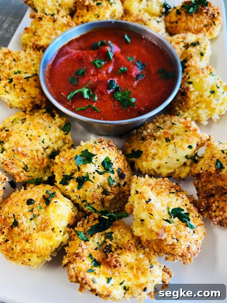Air Fryer Crispy Tortellini Bites