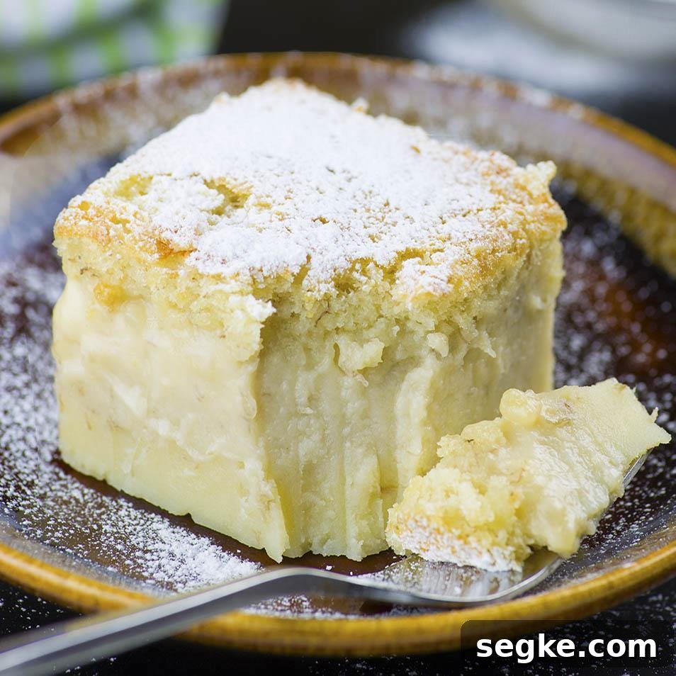 One-Bowl Banana Magic Cake Recipe 4 Easy Banana Magic Cake 2