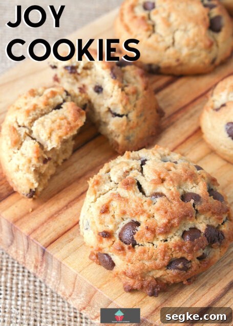 Joy Cookies. This is an easy recipe packed full of delicious chocolate, coconut and vanilla. These go fast so be sure to bake plenty!
