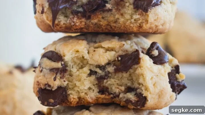Easy Cream Cheese Chocolate Chip Cookies