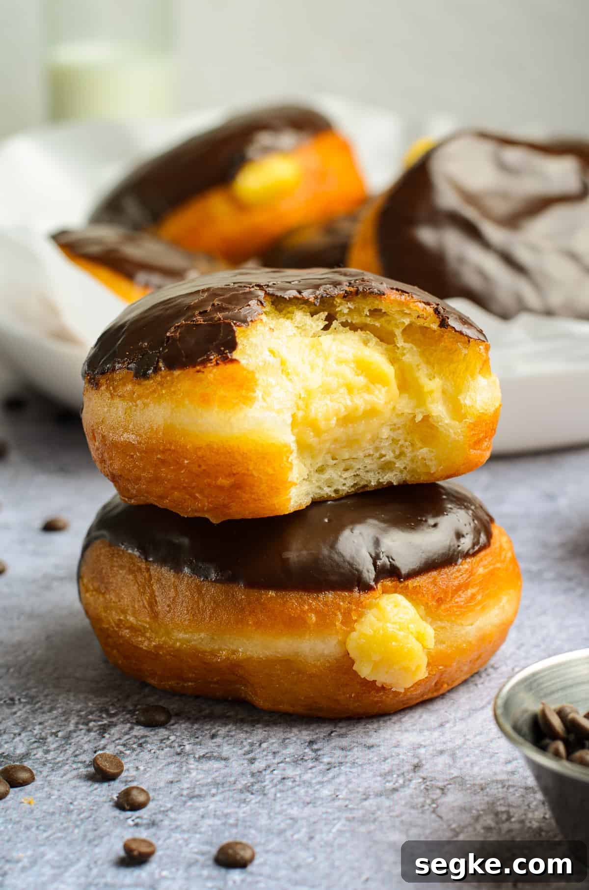 Boston Cream Pie Donuts