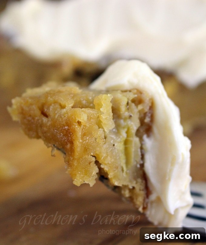 Butterscotch Banana Blondies ~ Vegan