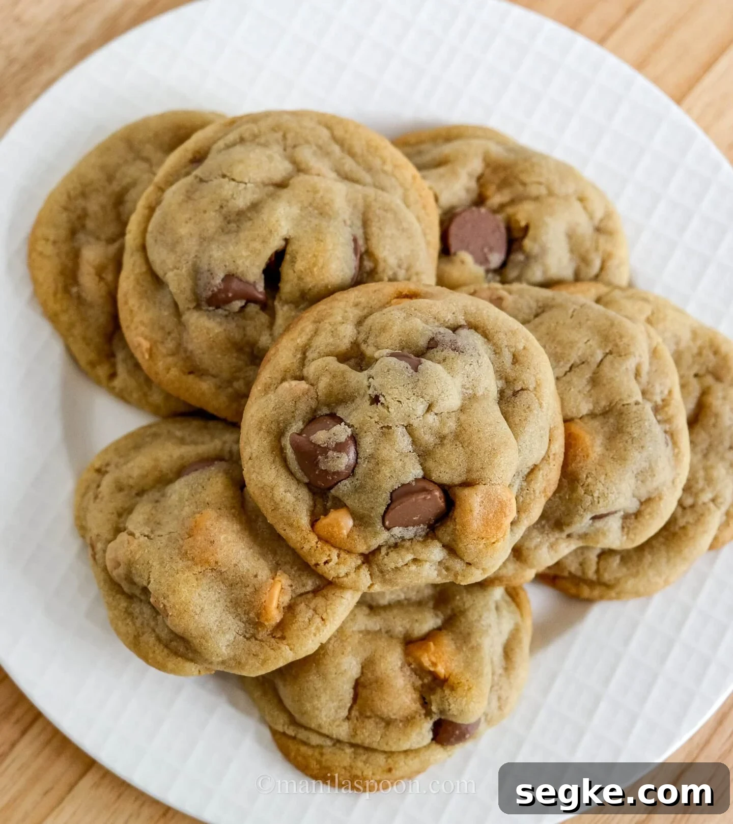 A fun twist on the classic! These cookies are perfectly sweet, chewy, and indulgent, packed with butterscotch, peanut butter, and milk chocolate chips. Every bite is pure cookie bliss — easy to make and impossible to resist!