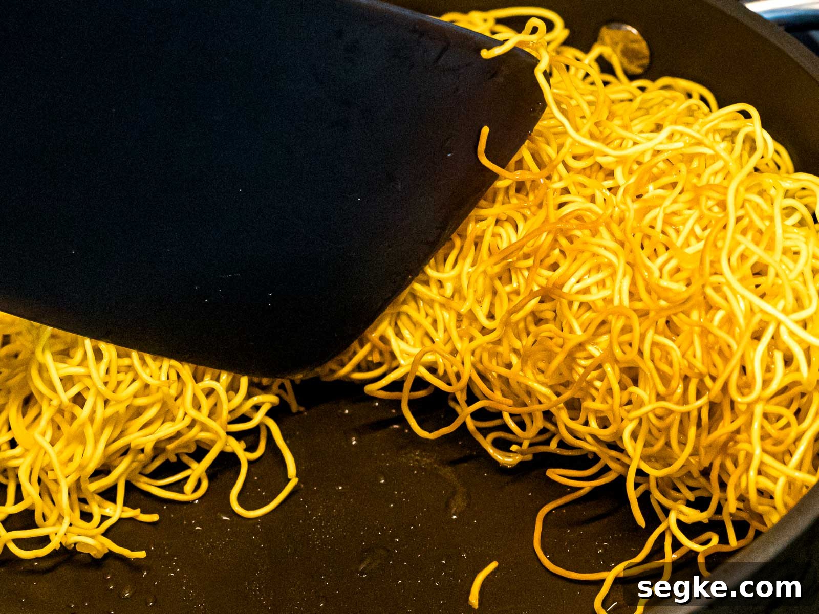 pan fried Chinese egg noodles