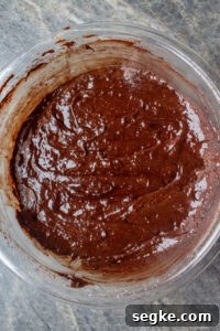 Espresso brownie batter