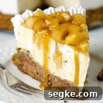 Caramel Apple Blondie Cheesecake - Featured Image