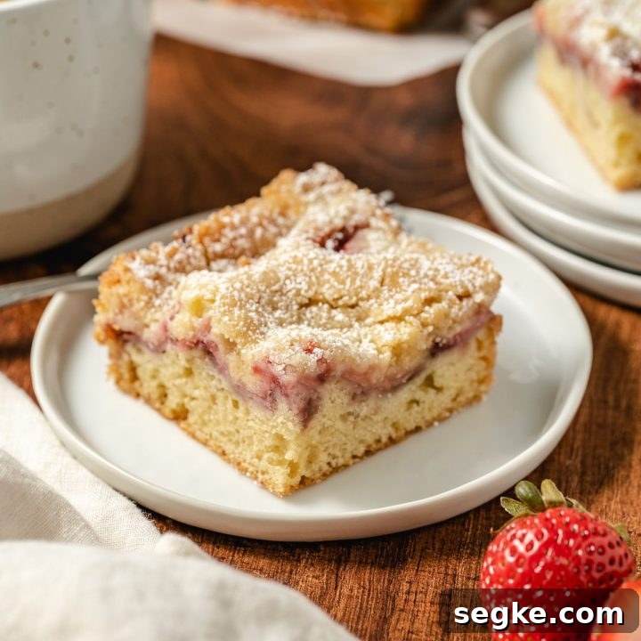 Image for Strawberry Crumb Coffee Cake