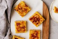 Creme Brulee Lemon Bars with Caramelized Sugar Topping