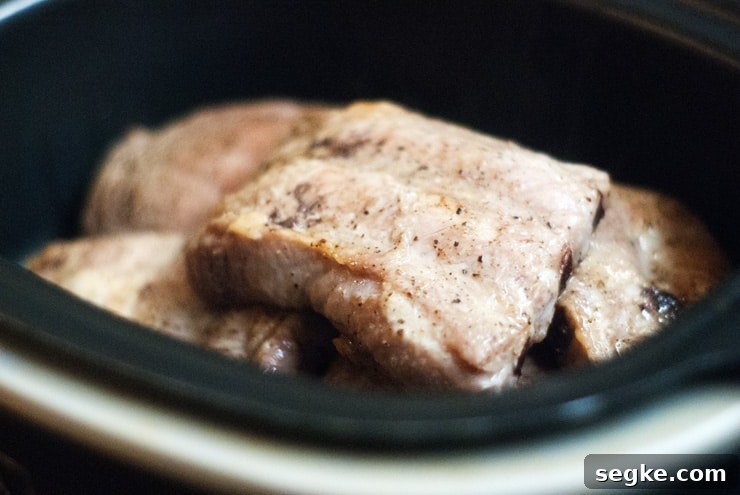 Slow Cooker BBQ Ribs