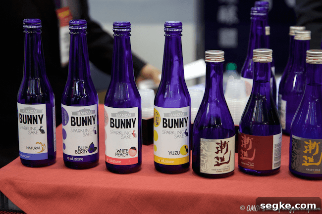 Bonzai sparkling sake