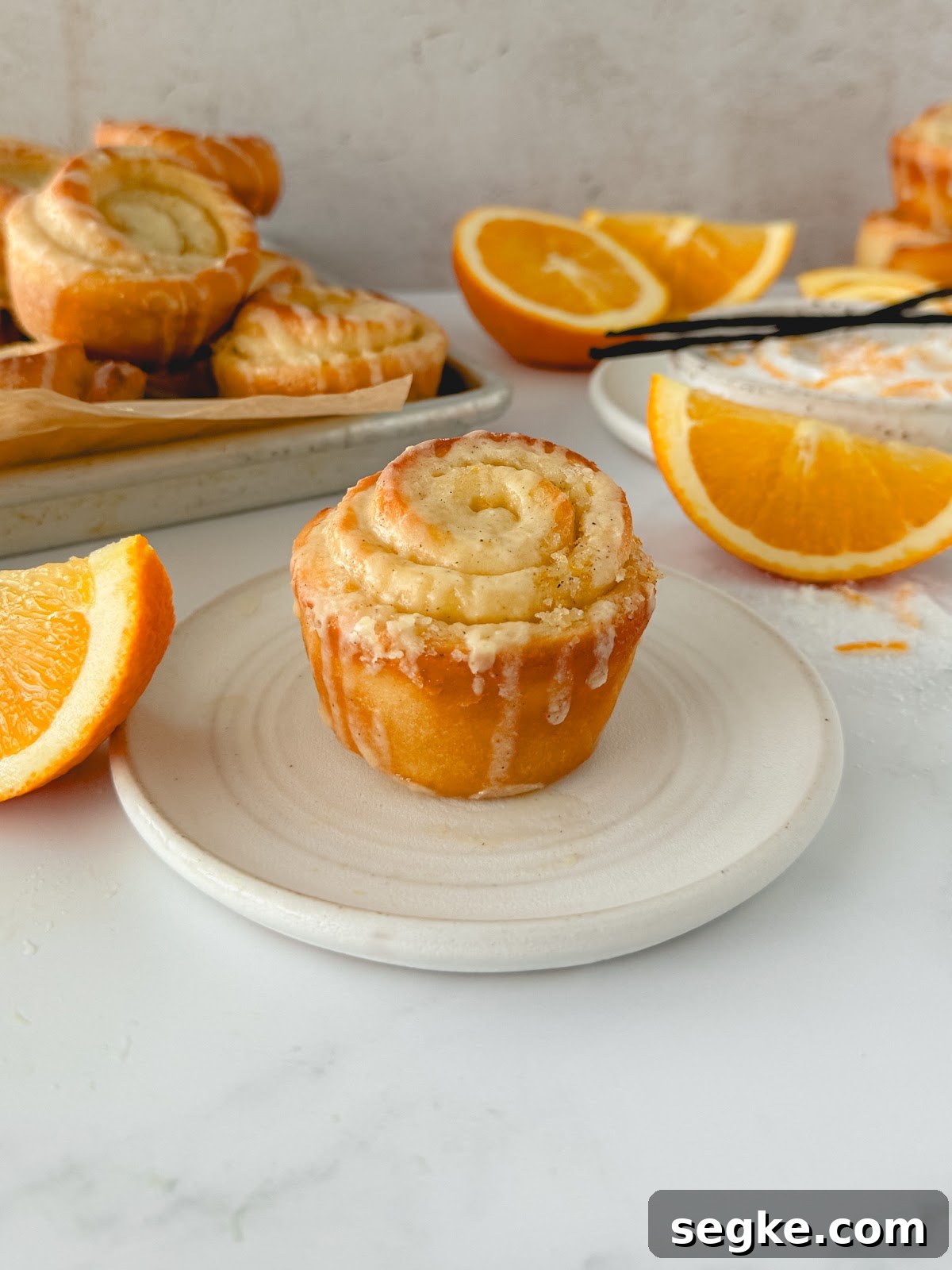 Homemade Vanilla Orange Brioche Rolls Recipe 2 Vanilla Orange Brioche Rolls