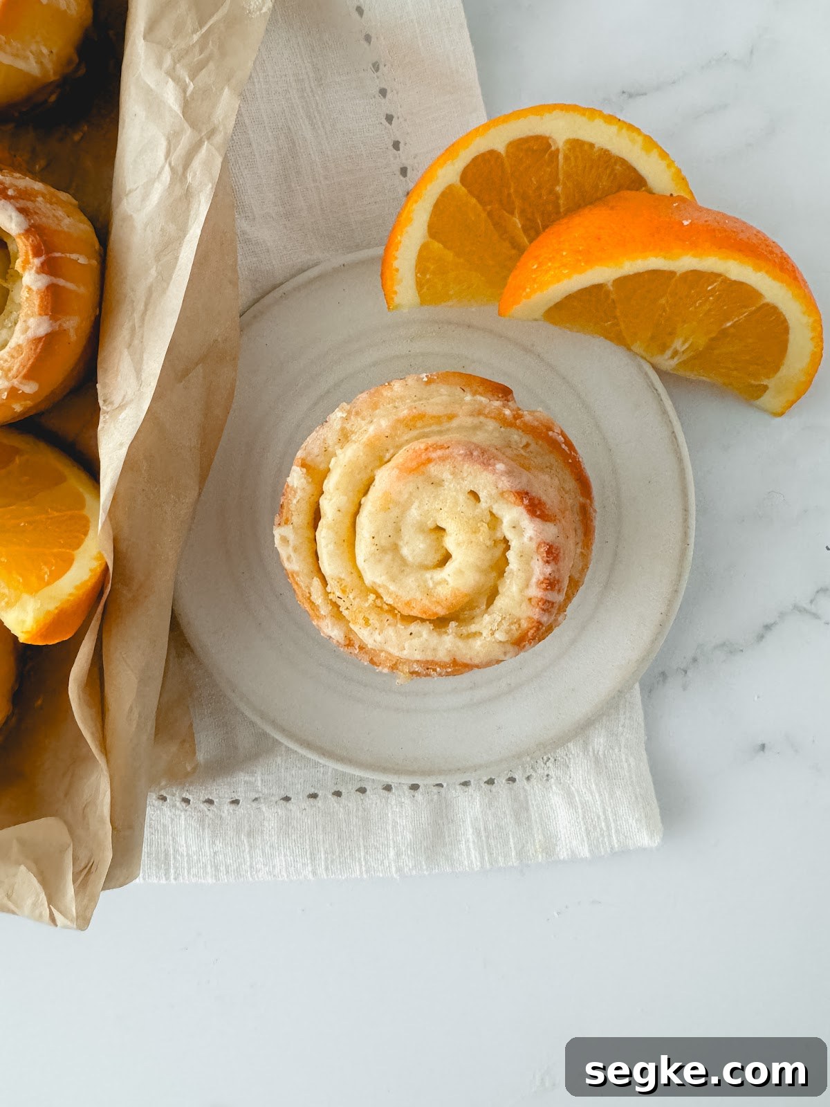 Homemade Vanilla Orange Brioche Rolls Recipe 5 Brioche Rolls Closeup