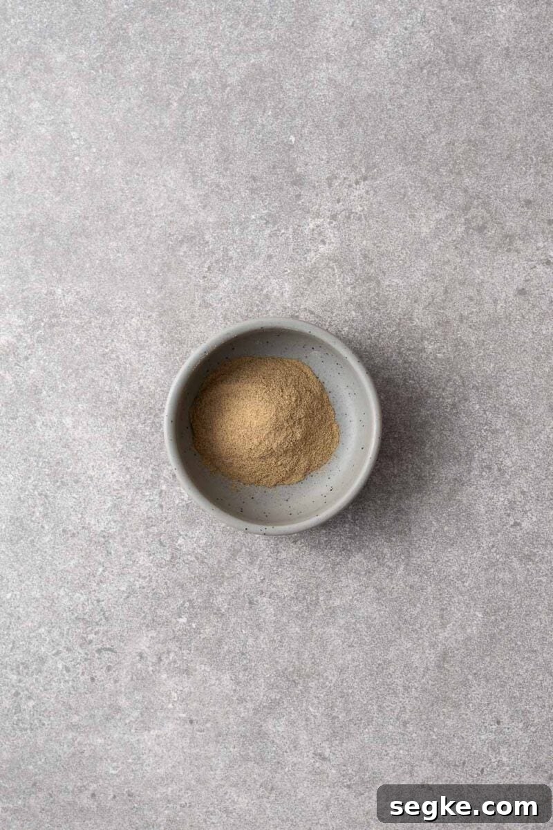 Shichimi Togarashi: Authentic Japanese Seven-Spice Seasoning 8 A small bowl with ground white pepper.
