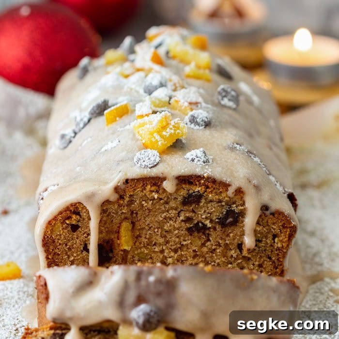 Lemon Lavender Loaf Recipe 12 Festive Gingerbread Loaf with Cinnamon Glaze