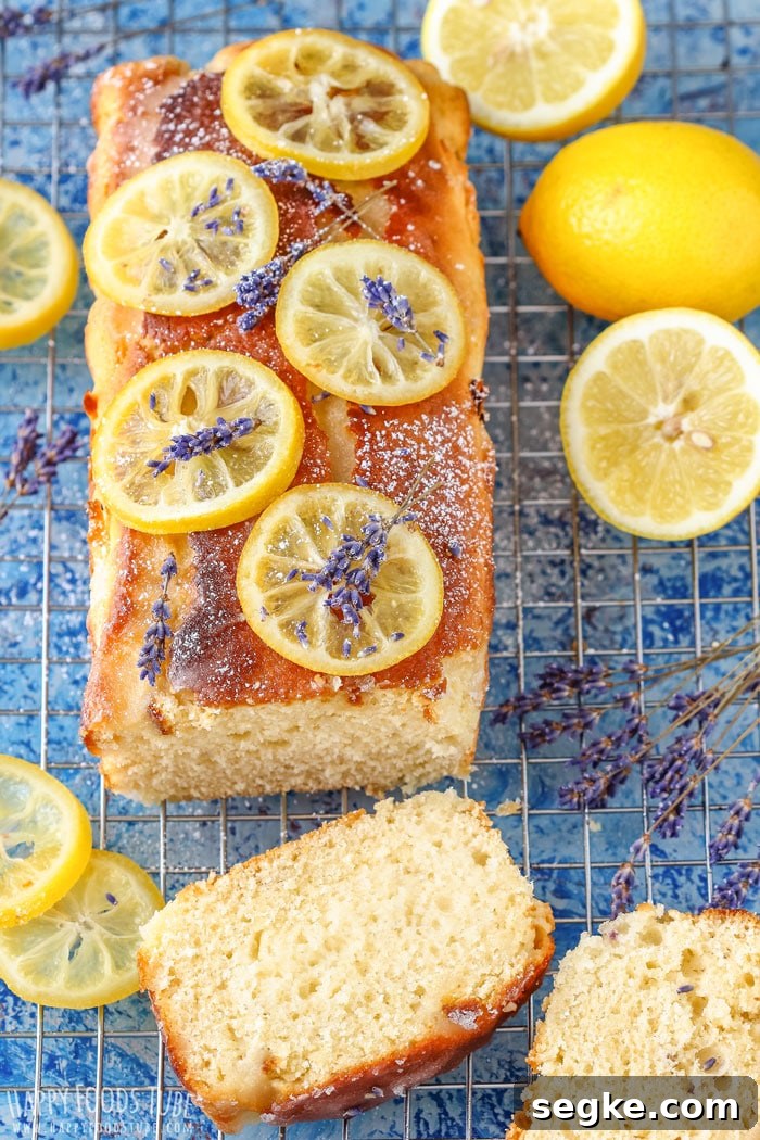 Lemon Lavender Loaf Recipe 7 Easy Lemon Lavender Loaf with Candied Lemons
