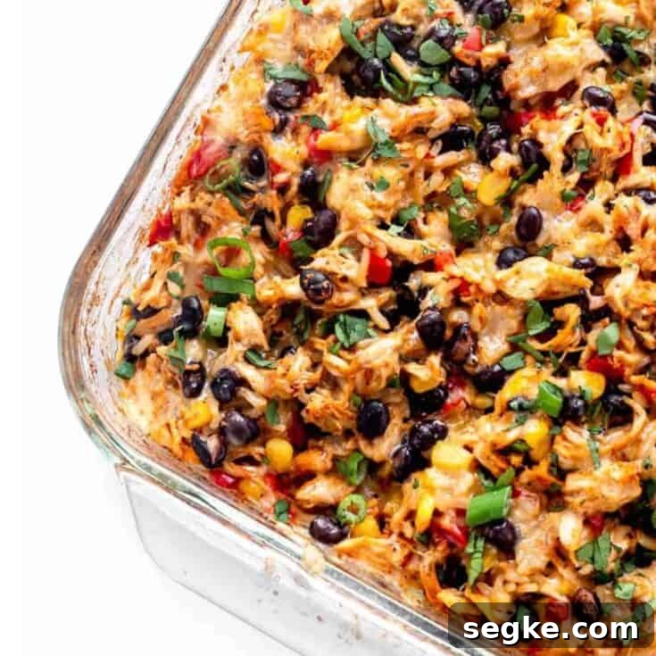Image for Easy Chicken Burrito Casserole