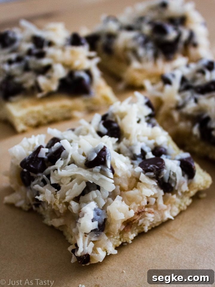 Moist Gluten-Free Coconut Cake Recipe 12 Samoa cookie bars thumbnail