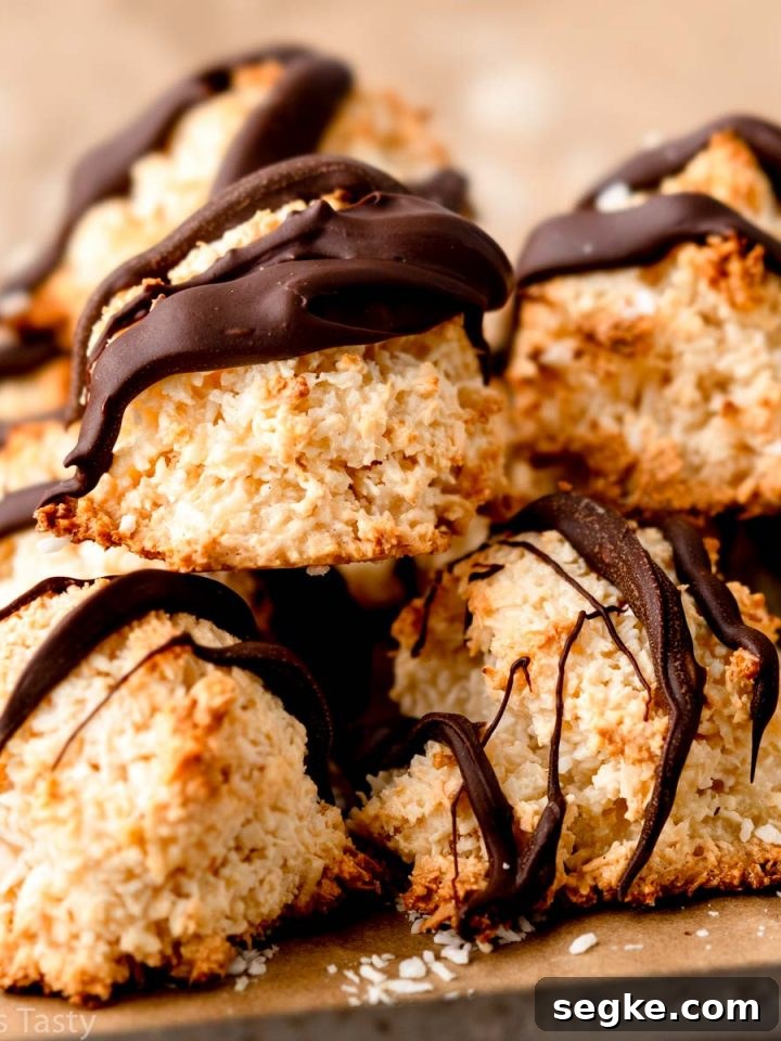Moist Gluten-Free Coconut Cake Recipe 13 Chocolate coconut macaroons thumbnail
