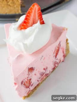 No Bake Strawberry Pie
