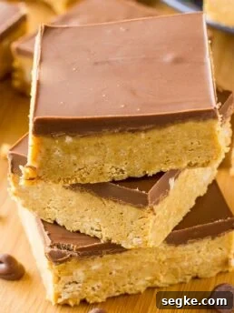 No-Bake Chocolate Peanut Butter Bars