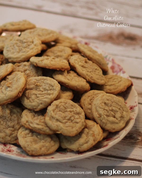 White Chocolate Oat Cake