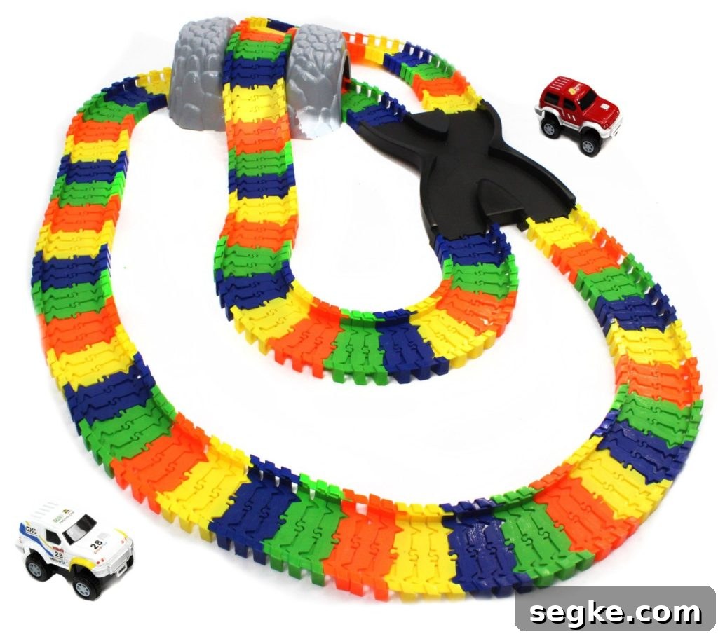Kidoozie Build A Road X-Track toy set