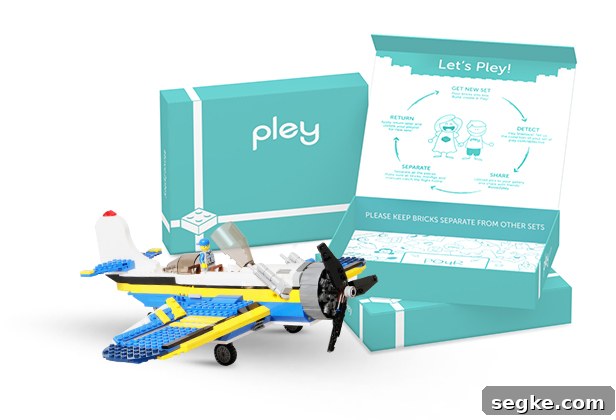 Pley LEGO rental box