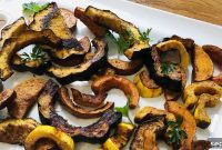Oven-Roasted Fall Squash with Cinnamon and Nutmeg