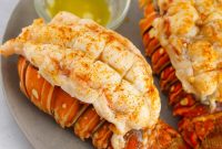 Broiled Lobster Tails with Garlic Butter Recipe