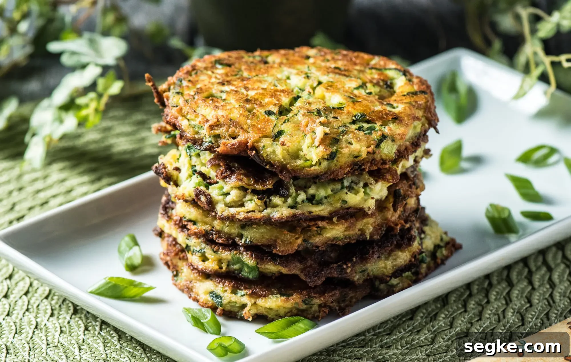 Crispy Low Carb Zucchini Fritters 5 img 11183 4