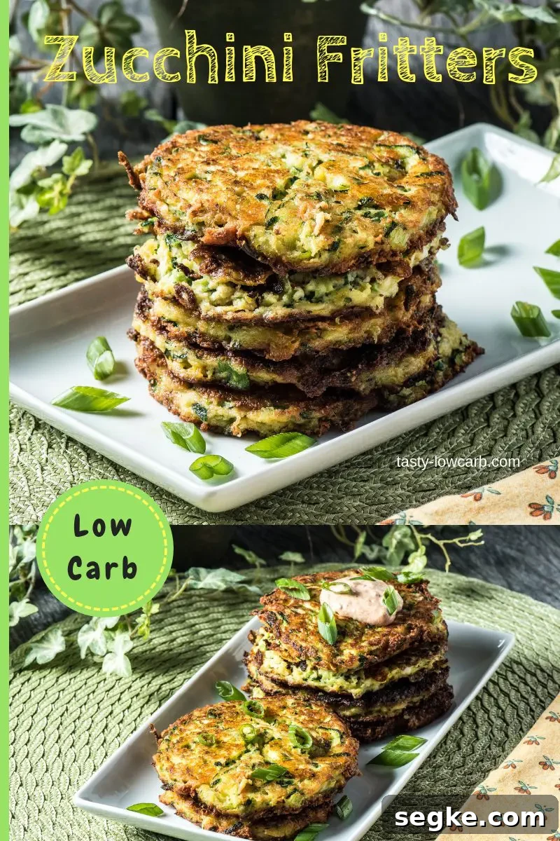 Crispy Low Carb Zucchini Fritters 6 img 11183 6
