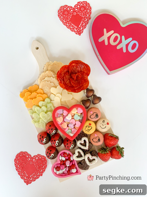 Valentine Charcuterie, best charcuterie ideas, Valentine treat ideas, cute charcuterie boards, heart charcuterie, heart treats, best kids valentine's day ideas, best valentine recipes, easy valentine recipes, easy charcuterie ideas