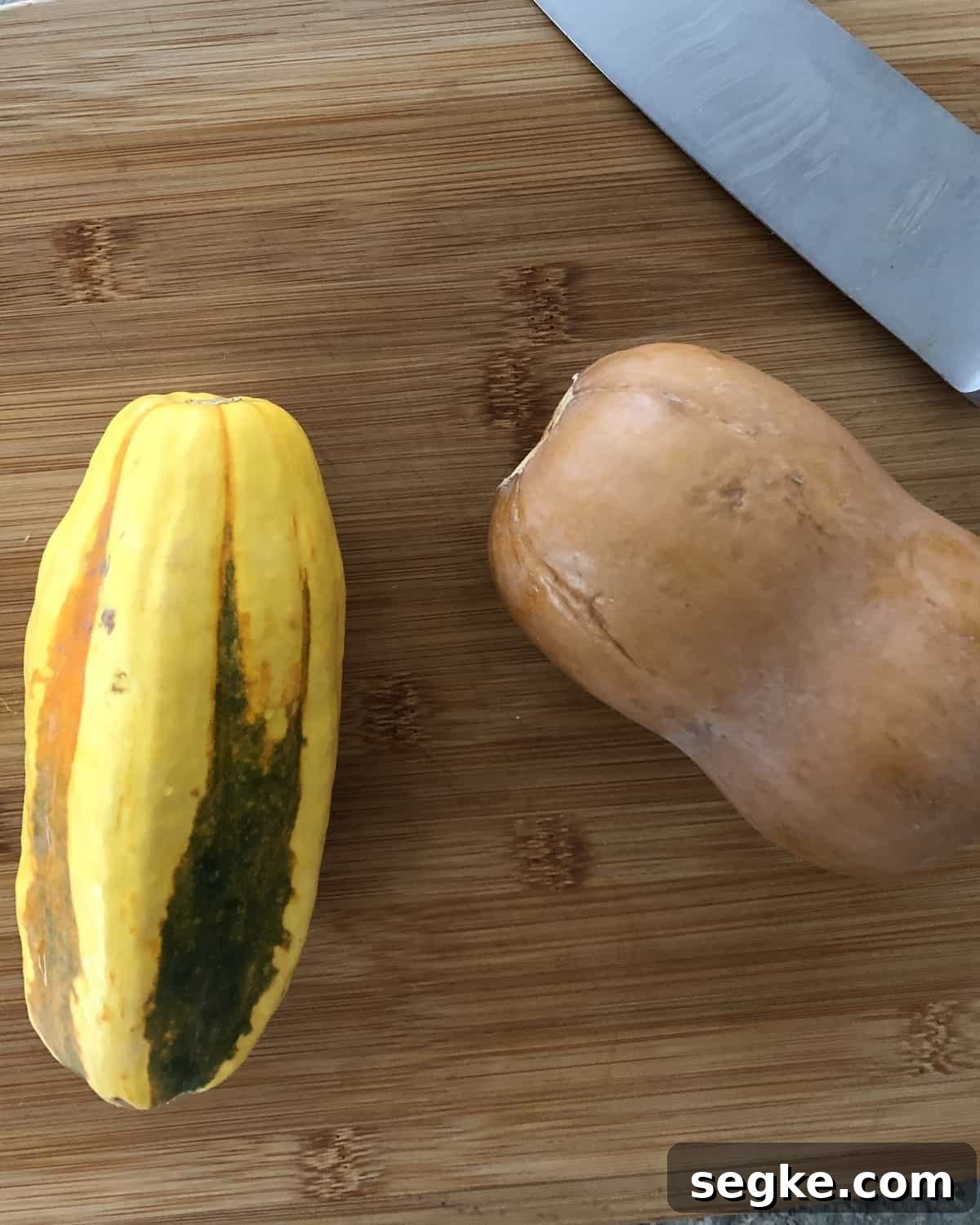 delicata and honeynut fall squash