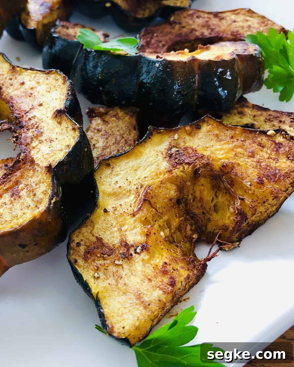 a roasted squash
