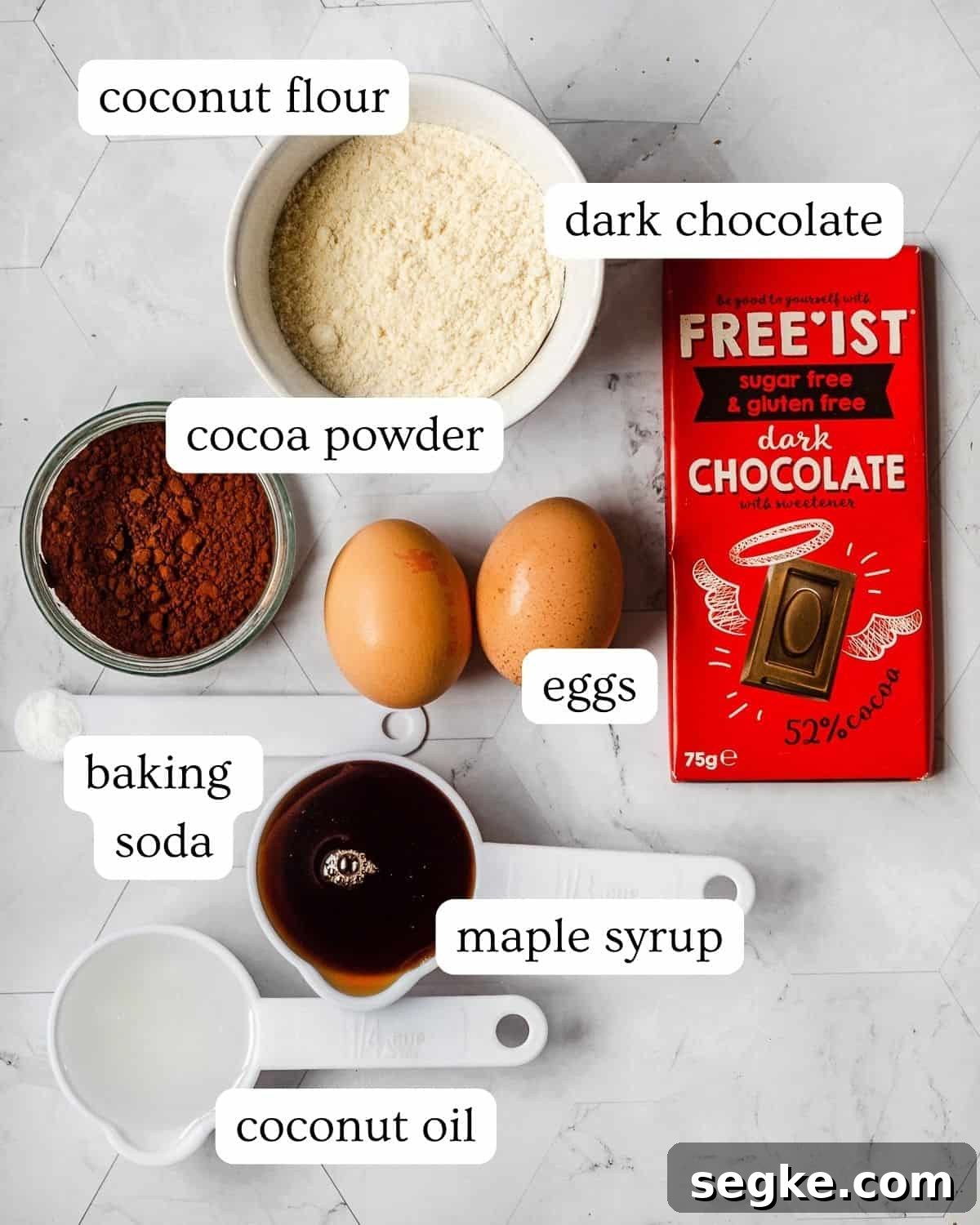 Gluten-Free Chocolate Coconut Biscuits Recipe 3 Ingredients to make chocolate coconut biscuits.