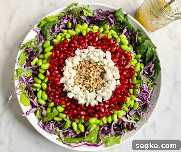 Pomegranate and Whole-Grain Salad Recipe 6 pomegranate whole grain salad in bowl