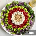 Pomegranate and Whole-Grain Salad Recipe 7 pomegranate whole grain salad in bowl