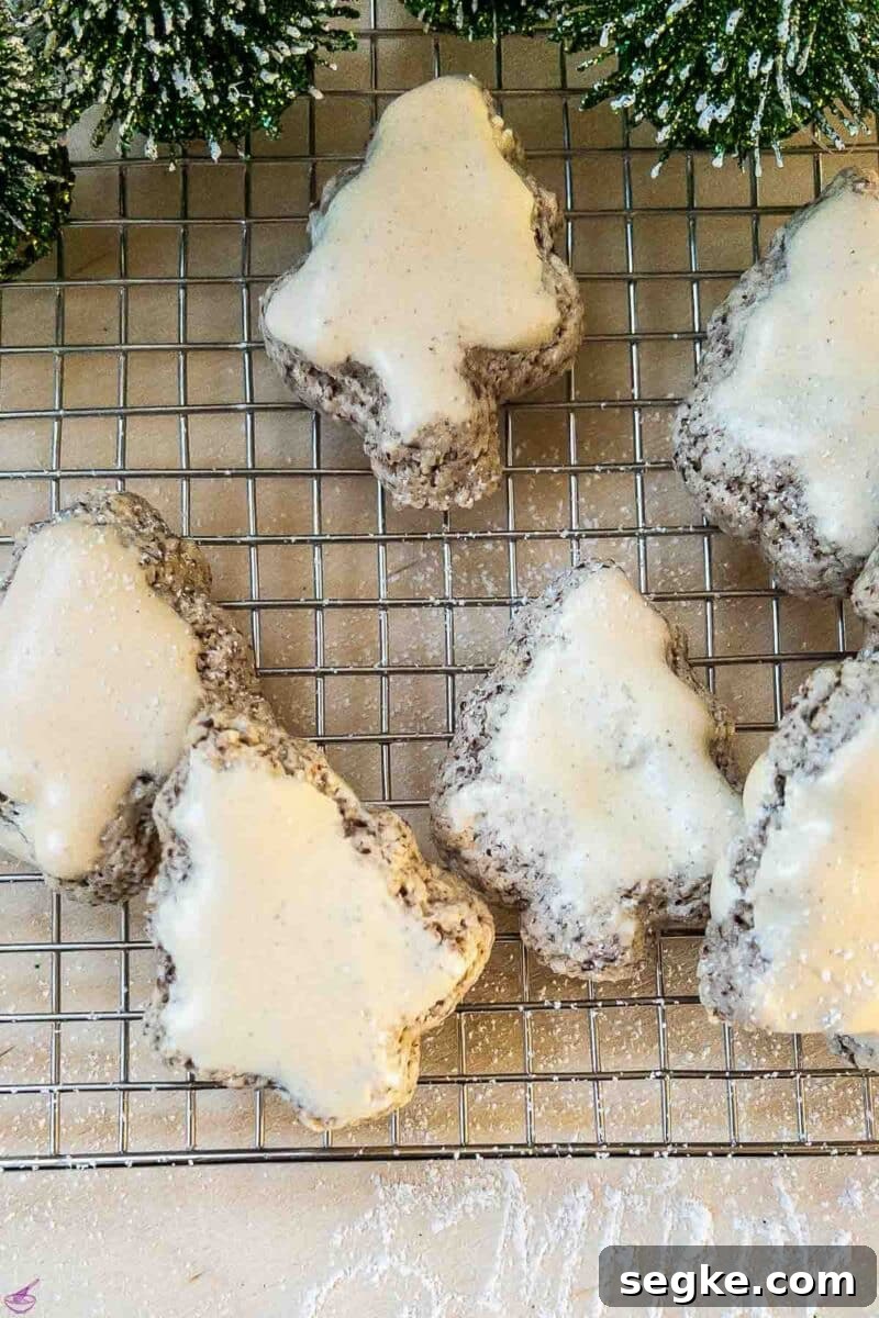 Zimtsterne: German Cinnamon Star Cookies Recipe 4 Ready to eat cinnamon stars.
