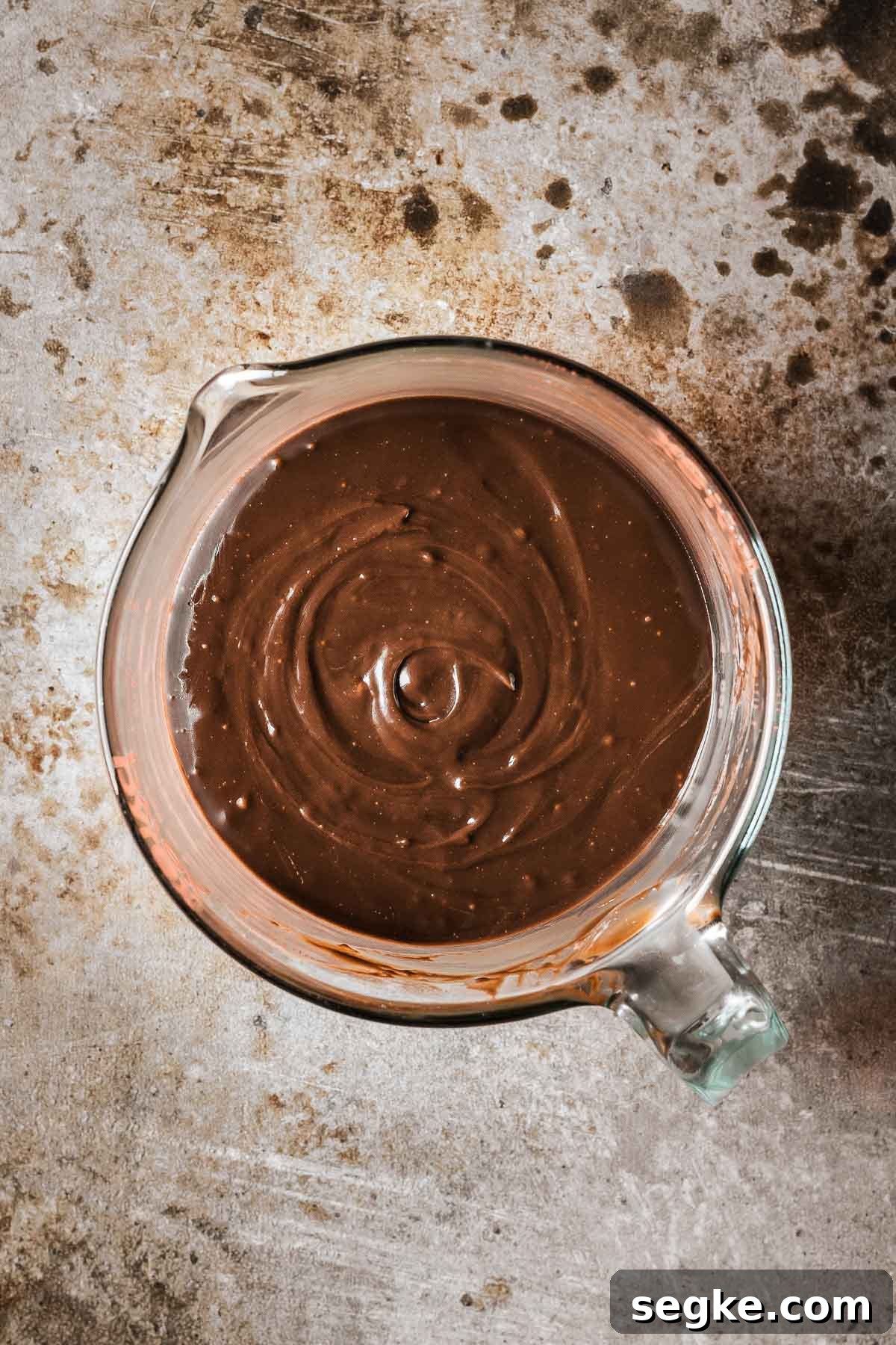 Nutella Crostata: Italian Hazelnut Chocolate Tart Recipe 14 Chocolate hazelnut filling in a bowl