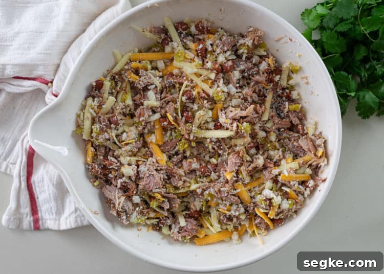 carnitas mixture for pulled pork enchiladas