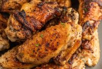 Crispy Blackstone Griddle Chicken Wings Recipe