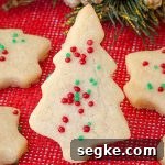 Christmas Red Velvet Poke Cake Recipe 6 Christmas Shortbread Cookies - Featured Image