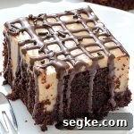 Christmas Red Velvet Poke Cake Recipe 8 Caramel Poke Cake - Featured Image