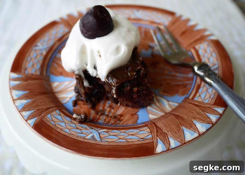Black Forest Brownies (paleo, gluten-free) slice